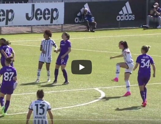 Fiorentina Femminile: rimonta subita dalla Juventus dopo essere stata in vantaggio 3-0