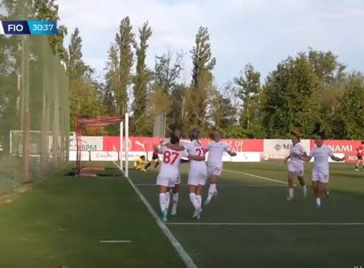 Fiorentina Femminile, quarta vittoria consecutiva: battuto il Milan