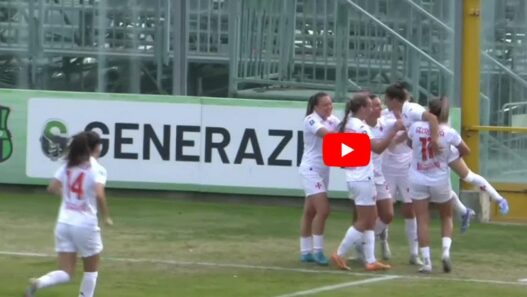 La Fiorentina Femminile conquista la vetta della classifica dopo il successo sul Sassuolo