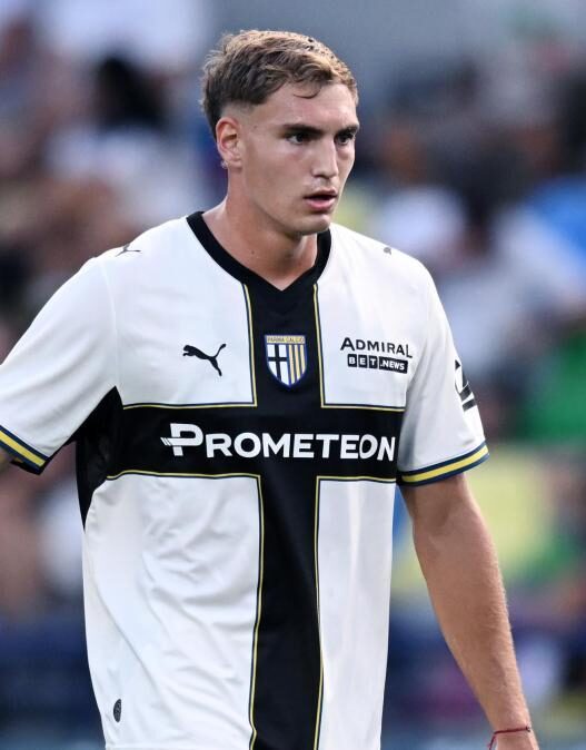 Mateo Pellegrino, obiettivo viola, titolare per 70 minuti nel Parma