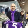 Visita di Giuseppe Commisso e Catherine al Viola Park