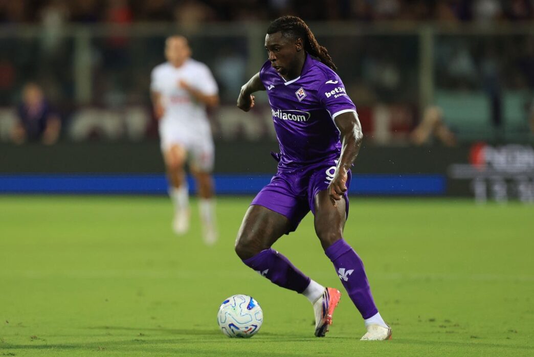 Fiorentina: Kean, assenza dall'allenamento e futuro incerto