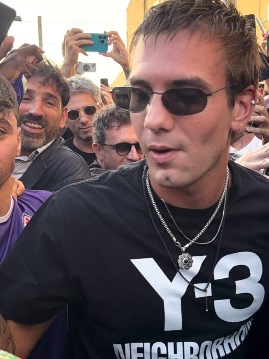Franco Mastantuono sbarca a Firenze: l'entusiasmo dei tifosi