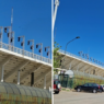 Fiorentina: preparativi per il Centenario, giochi di luce al Franchi