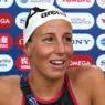 Ginevra Taddeucci, tifosa viola, oro europeo nei 10 km di nuoto