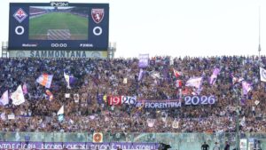 Sanzione per la Fiorentina dopo la gara con il Napoli: 11mila euro di multa