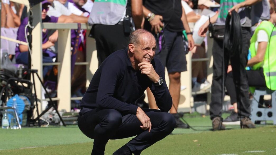 Napoli: tensione Allegri-spogliatoio dopo il pari con la Fiorentina