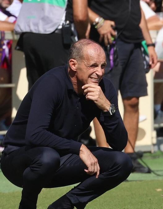 Napoli: tensione Allegri-spogliatoio dopo il pari con la Fiorentina