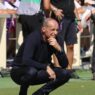Napoli: tensione Allegri-spogliatoio dopo il pari con la Fiorentina
