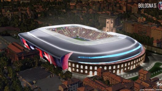 Nuovo stadio a Bologna: 300 milioni per l'impianto polifunzionale