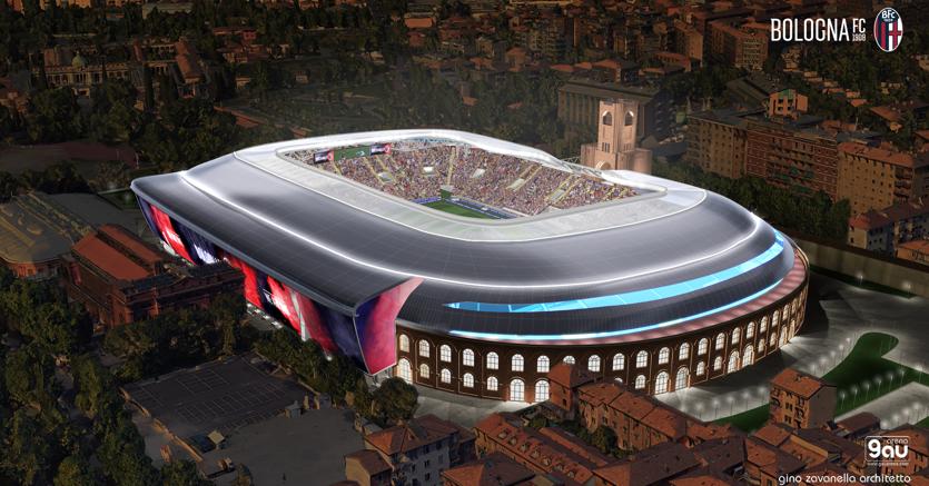 Nuovo stadio a Bologna: 300 milioni per l'impianto polifunzionale