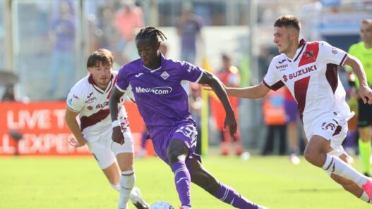 Njie eletto miglior giocatore di Fiorentina-Pisa