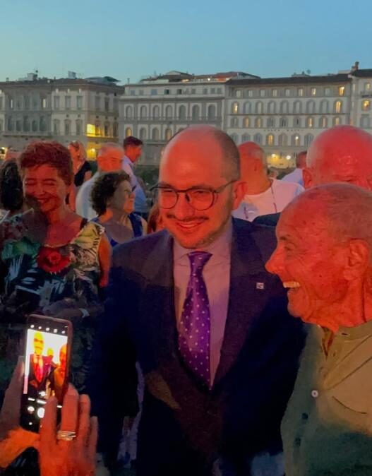 La famiglia Commisso a Firenze per la Supercoppa Italiana