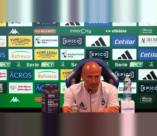 Pisa sconfitto 4-1 dall'Entella prima di sfidare la Fiorentina