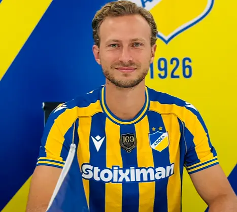 Barak è un nuovo giocatore dell'Apoel Nicosia