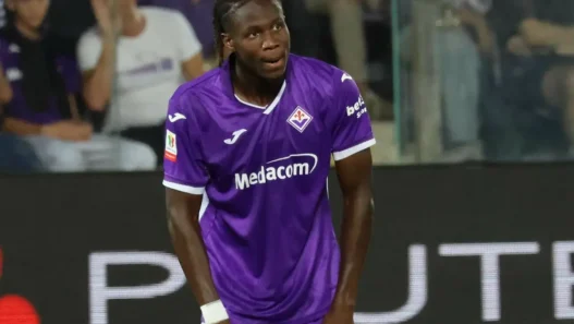 Fiorentina: Njie, fastidio all'inguine da valutare dopo la sosta
