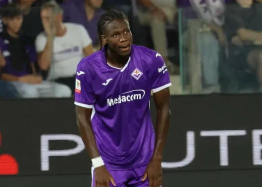 Fiorentina: Njie, fastidio all'inguine da valutare dopo la sosta