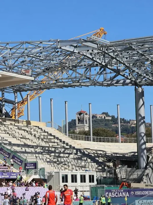 Stadio Franchi: partenariato Comune-Fiorentina, slittano i tempi ma i lavori proseguono
