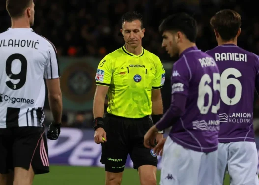 Fiorentina-Napoli: Doveri, l'arbitro che ha acceso le proteste
