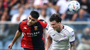 Fiorentina sconfitta dal Genoa: 2-1 a Marassi, viola in crisi