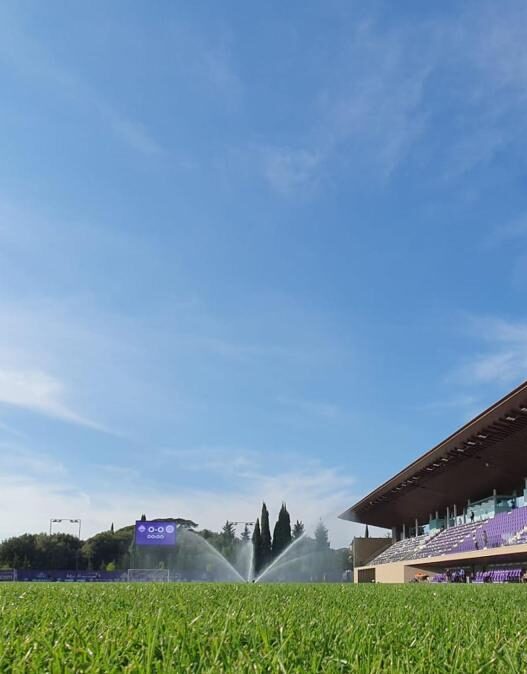 Fiorentina: allenamento mattutino per la squadra viola