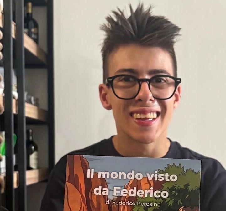 Federico: cuore viola e sfide di un giovane di 22 anni