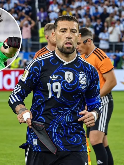 Beltrán, il rimprovero di Otamendi dopo un errore