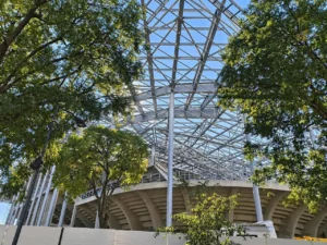 Stadio Franchi: avanzano i lavori di copertura e illuminazione
