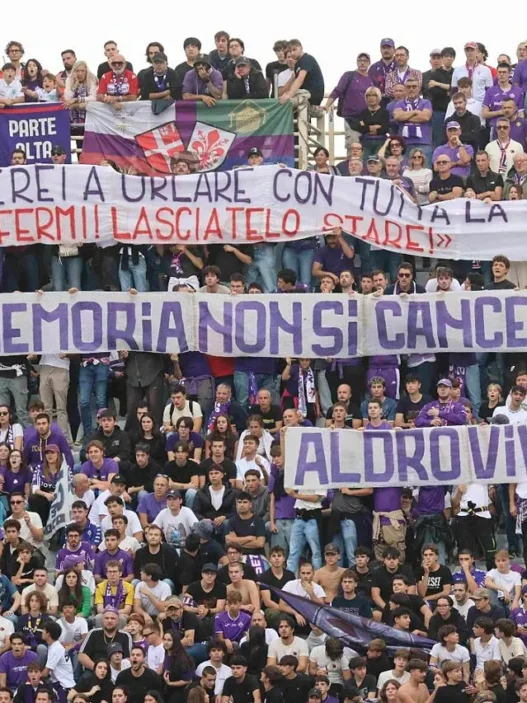 La Curva Ovest SPAL ringrazia la tifoseria viola per Aldrovandi